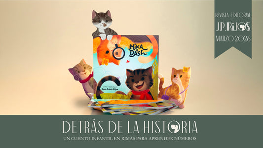 Detrás de la historia de Mika y Dash: un cuento infantil para aprender números