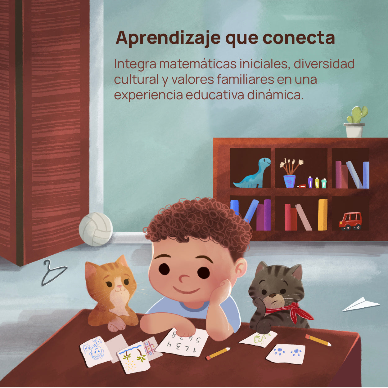 Mika y Dash: Un viaje multicultural para aprender los números del 1 al 5